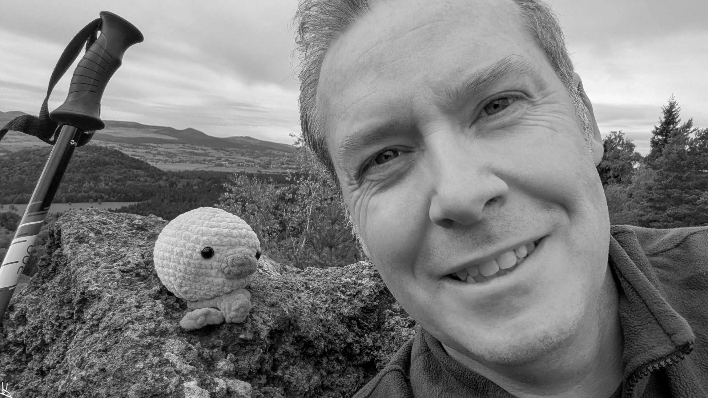 Puy de la Vache - Selfie avec Any
